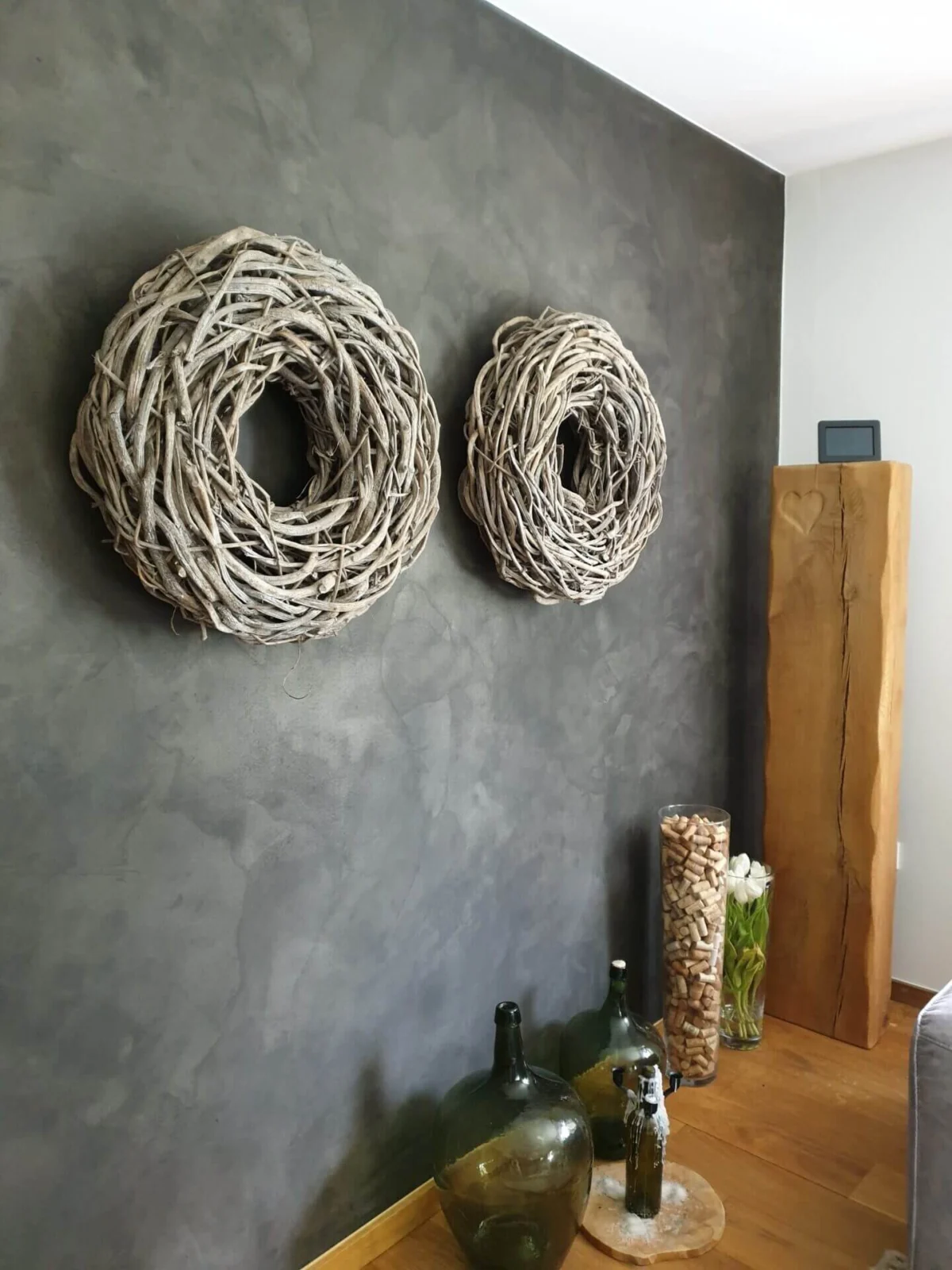 Referenzbild Innenwand und Oberfläche