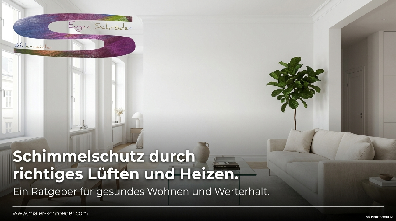 Titelseite des Ratgebers: Schimmelschutz durch richtiges Lüften und Heizen